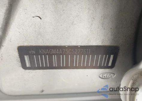 2012 Kia Optima Lx from USA, damaged, VIN KNAGM4A75C5277611